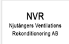 Njutångers Ventilationsrekonditionering           Aktiebolag logo