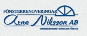 Arne Nilsson Fönsterrenoveringar AB logo