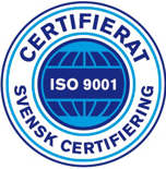 ISO 9001 Certifierade
