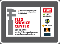 FSC: Flex Service Center. Service & garantireparationer i vår verkstad i Karlstad