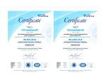 Certifierande enligt ISO9001 & ISO14001