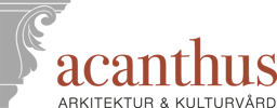 Acanthus Arkitektur och Kulturvård AB logo