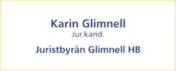 JURISTBYRÅN KARIN GLIMNELL HANDELSBOLAG logo