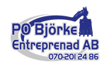 PO Björke Entreprenad AB logo