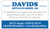 Davids Metallfabrik Aktiebolag logo